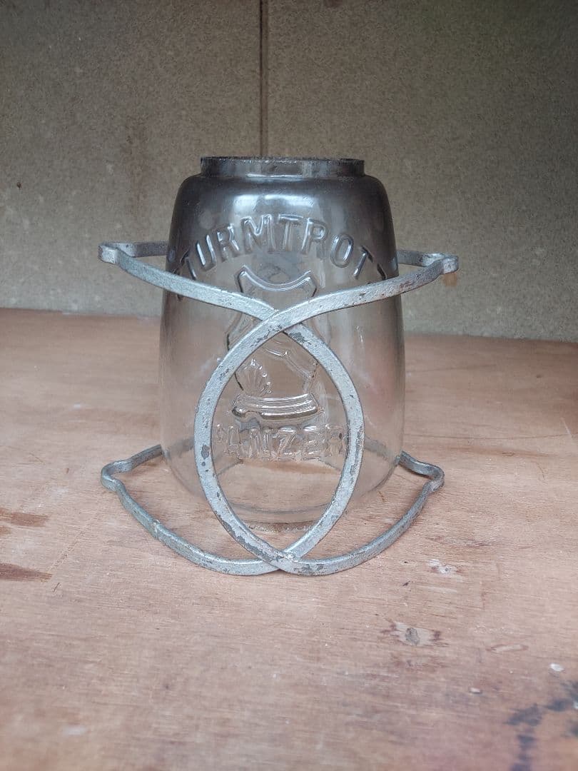 STURMTROTZ PANZER ガラスランタン　シザーフレームとホヤ