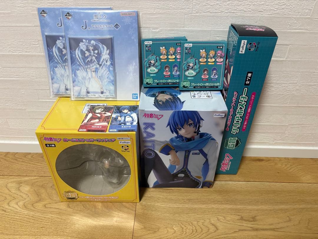 【未開封】鏡音レン　KAITO ぬーどるストッパー　おまけ付き