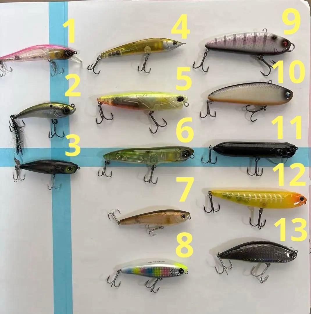 シーバス、青物、その他、セット売り