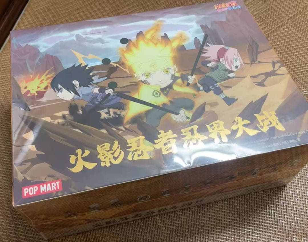 日本未販売　popmart NARUTO アクションフィギュア忍界対戦 セット