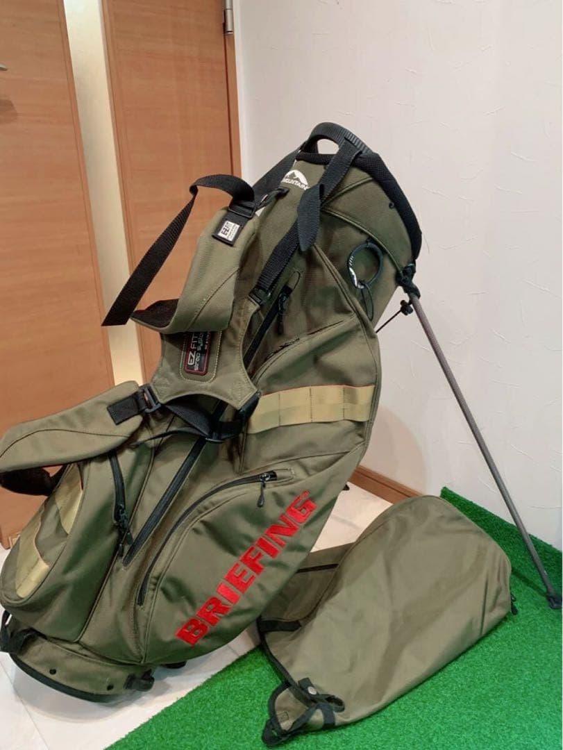 【美品】ブリーフィング　スタンドキャディバッグ