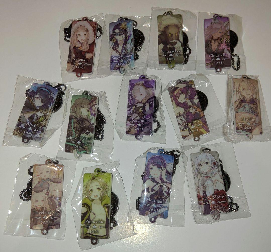 アクリルチャーム　シノアリス　13種類　スクエニカフェ