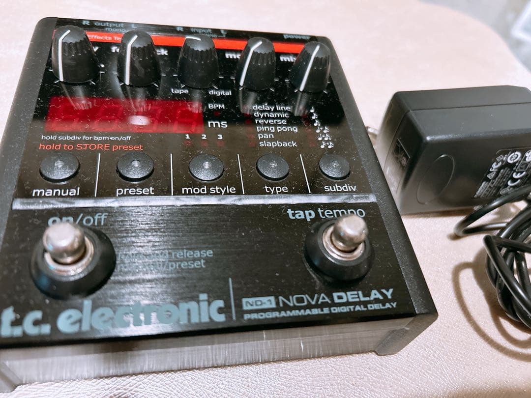 ギター t.c.electronic NOVA DELAY ND-1