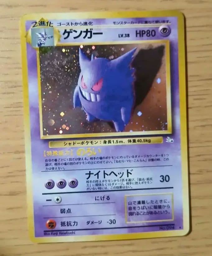 本日限定価格　ゲンガー 第3弾拡張パック 化石の秘密