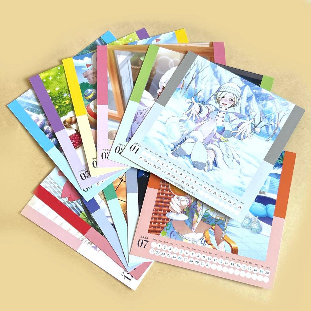 虹ヶ咲　カレンダーカード　12
