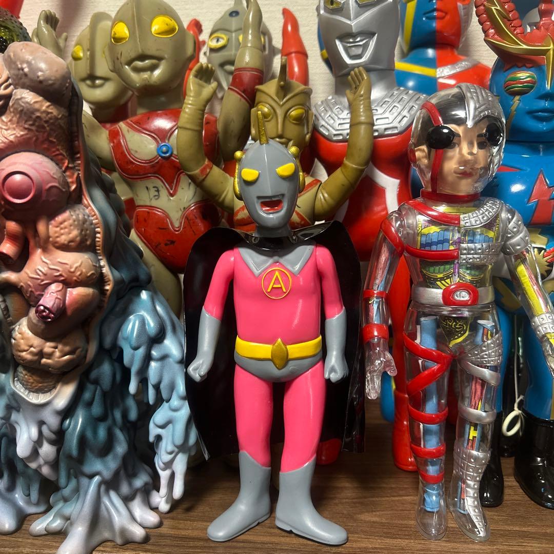 き*ろ様 ウルトラエース　マルサン　ソフビ　500体限定