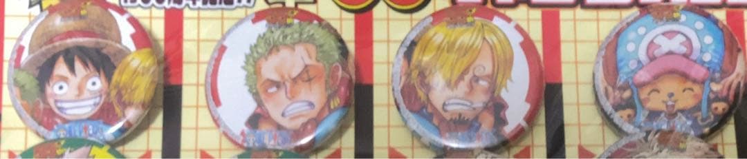 55キャラ缶バッジセット　ワンピース