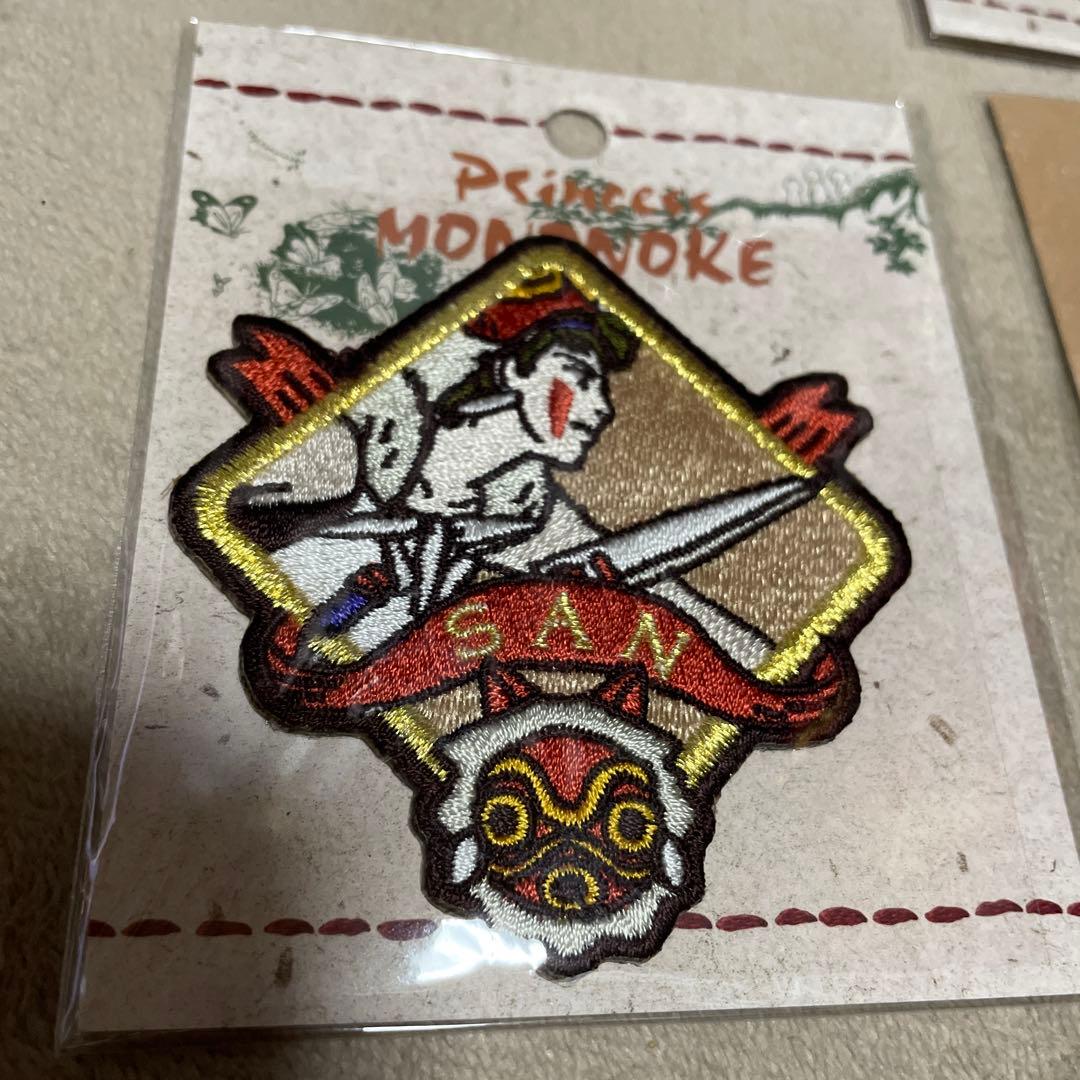 ジブリ　もののけ姫【ワッペン、シール】まとめ売り