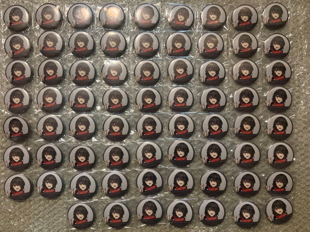 にじさんじ ましろ爻 缶バッジまとめ売り
