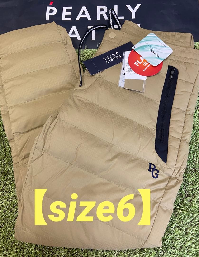 新品正規品【PG/6】高機能中綿ストレッチパンツ暖パン撥水防風保温防寒　真冬に