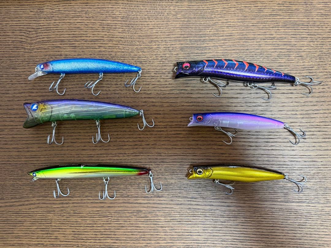 シーバス用ルアーセット