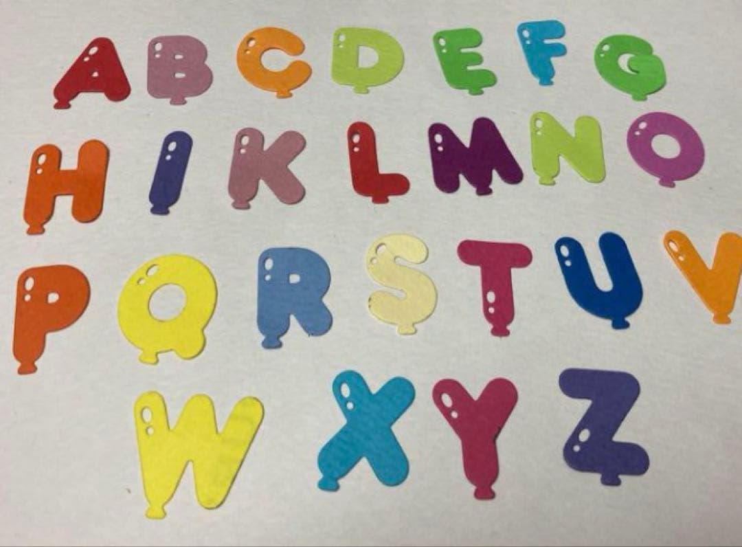 アルファベット　オーダー受付中( ＾∀＾)