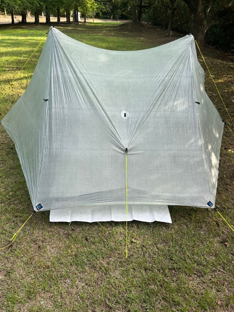 Zpacks Duplex DCF テント ULソロ/デュオ 軽量　ジーパックス