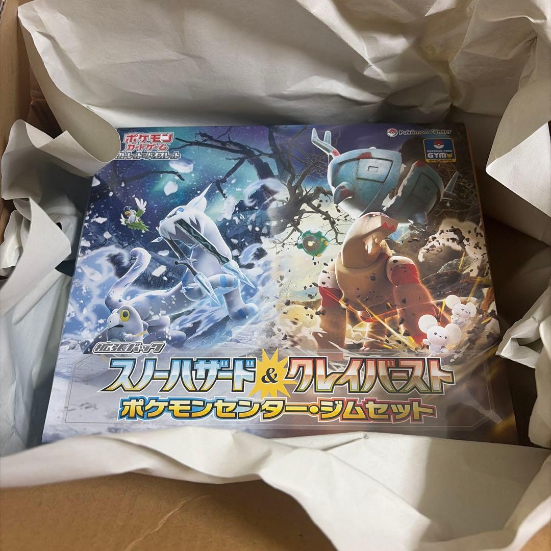 ポケモンカード　スノーハザード＆クレイバースト　ジムセット