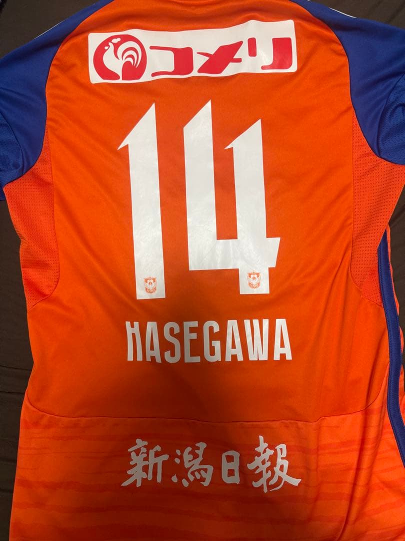 アルビレックス新潟　長谷川元希ユニフォーム　XLサイズ