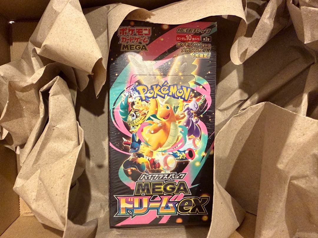 ク*迎様 ポケモンカードゲーム MEGA ドリームEX 【シュリンク付】