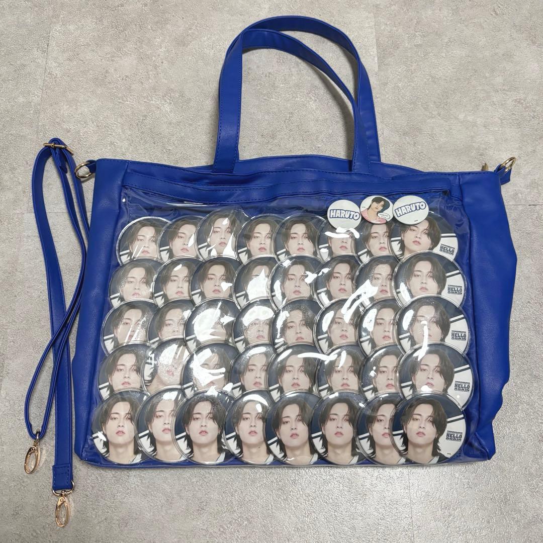 TREASURE ハルト 缶バッジ 痛バッグ(缶バッジ+バッグ)