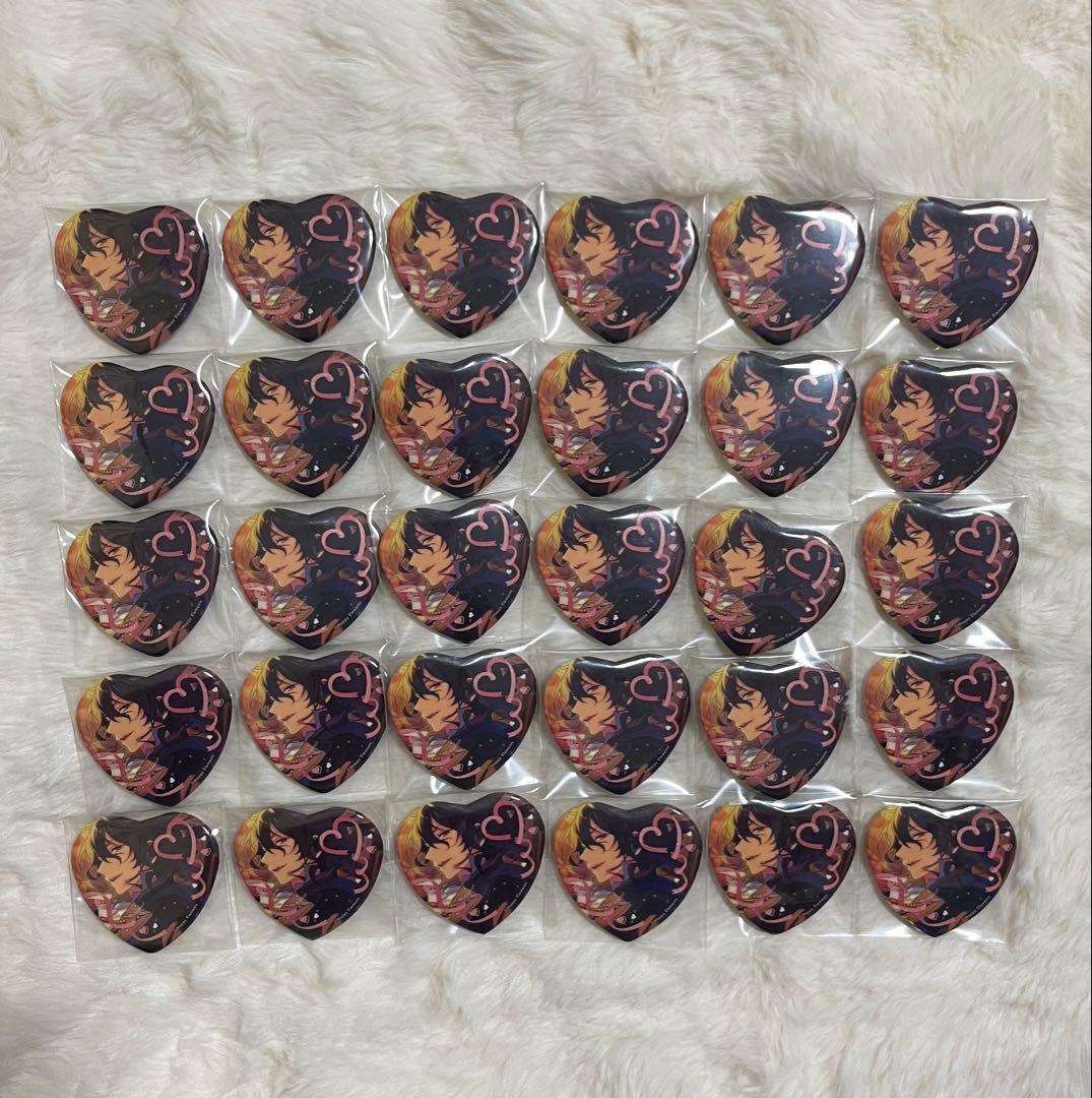 あんスタ 朔間零 ホワイトデー ハート缶バッジ 30個