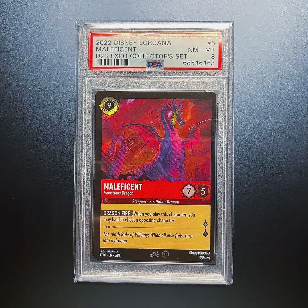 lorcana maleficent psa8 ロルカナ マレフィセント D23