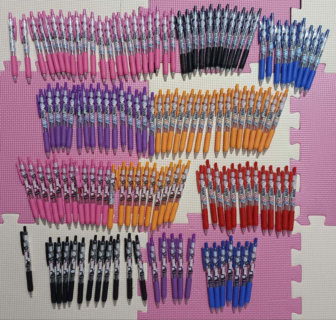 サラサ限定マーベルボールペン134本