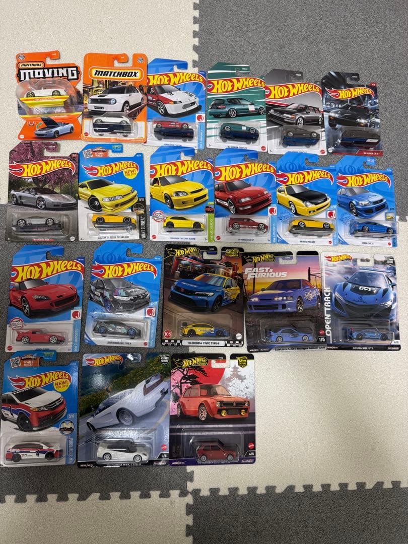 Hot Wheels ホットウィール ホンダ車まとめ売り