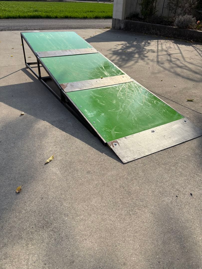 スケートボード 3分割ジャンプ台 キッカー セクション