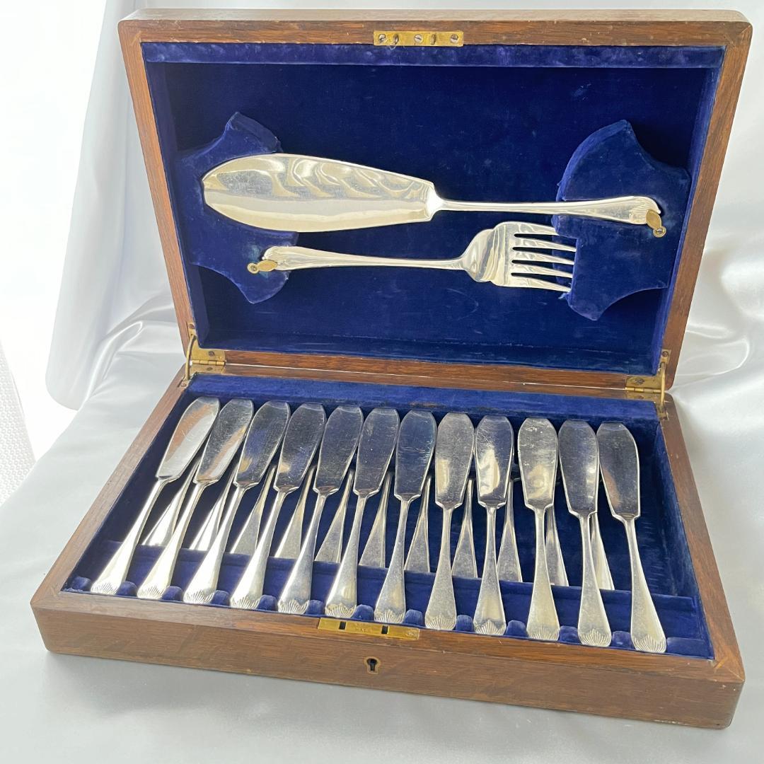 【Henry Wilkinson & Co】カトラリーセット 23本サーバー2本