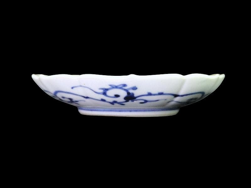 大聖寺伊万里　金襴手 菊皿　4寸半皿　5客　E046AS-CYb