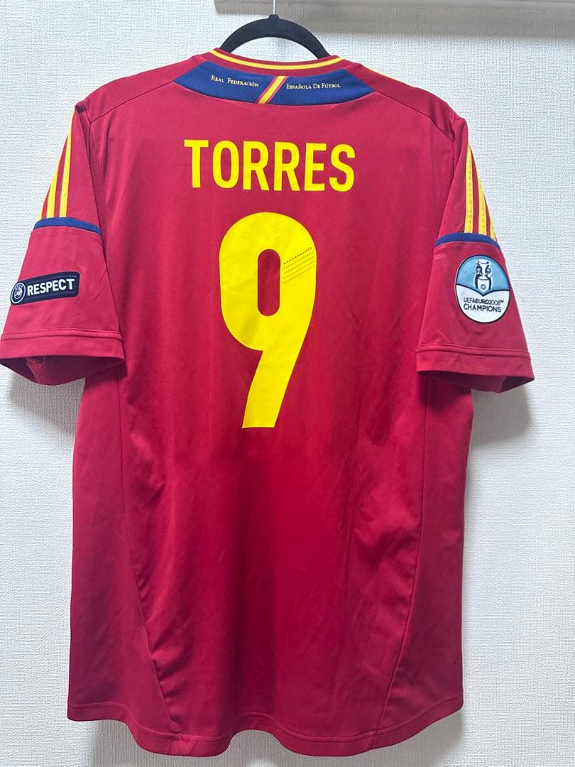 スペイン代表　EURO 2012 決勝戦ユニフォームTORRES