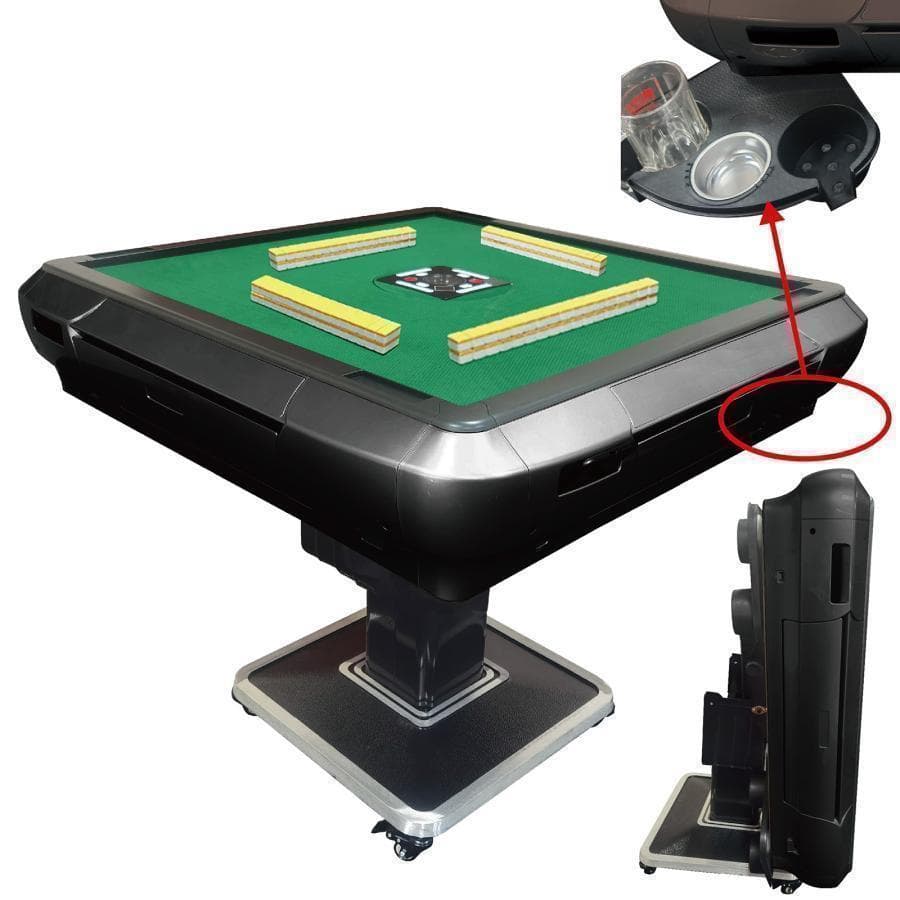 全自動麻雀卓 家庭用折りたたみ 麻雀卓 全自動卓33mm ブラック 2126