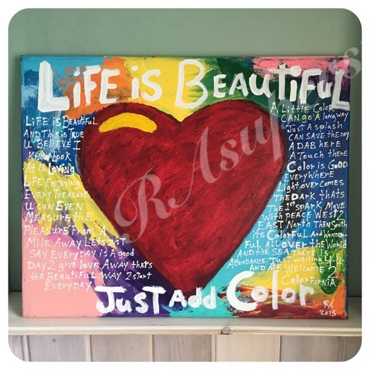 ★Original ART 《LIFE IS BEAUTIFUL》