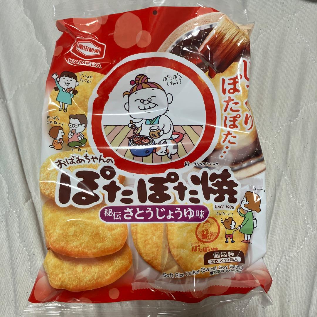 ぽたぽた焼き 秘伝さとうじょうゆ味 10枚入