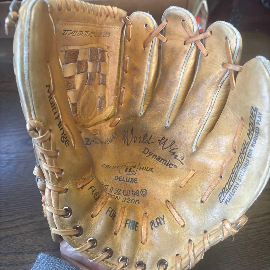 70'S MIZUNO ミズノ ワールドウィン 青カップ グローブ オリジナル