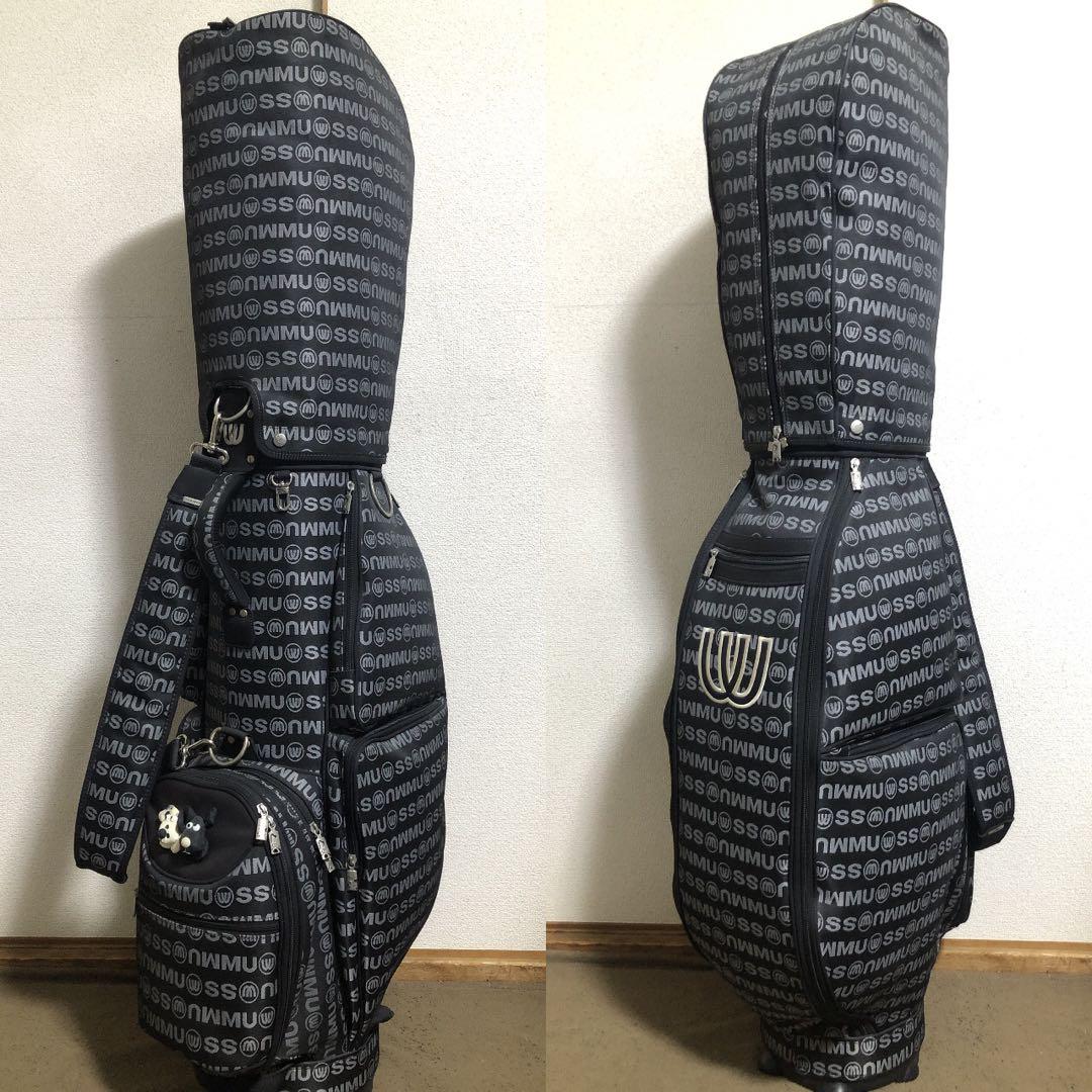 入手困難 ゴルフバッグ ウエサコゴルフ ミエコウエサコ MUスポーツ 希少 美品
