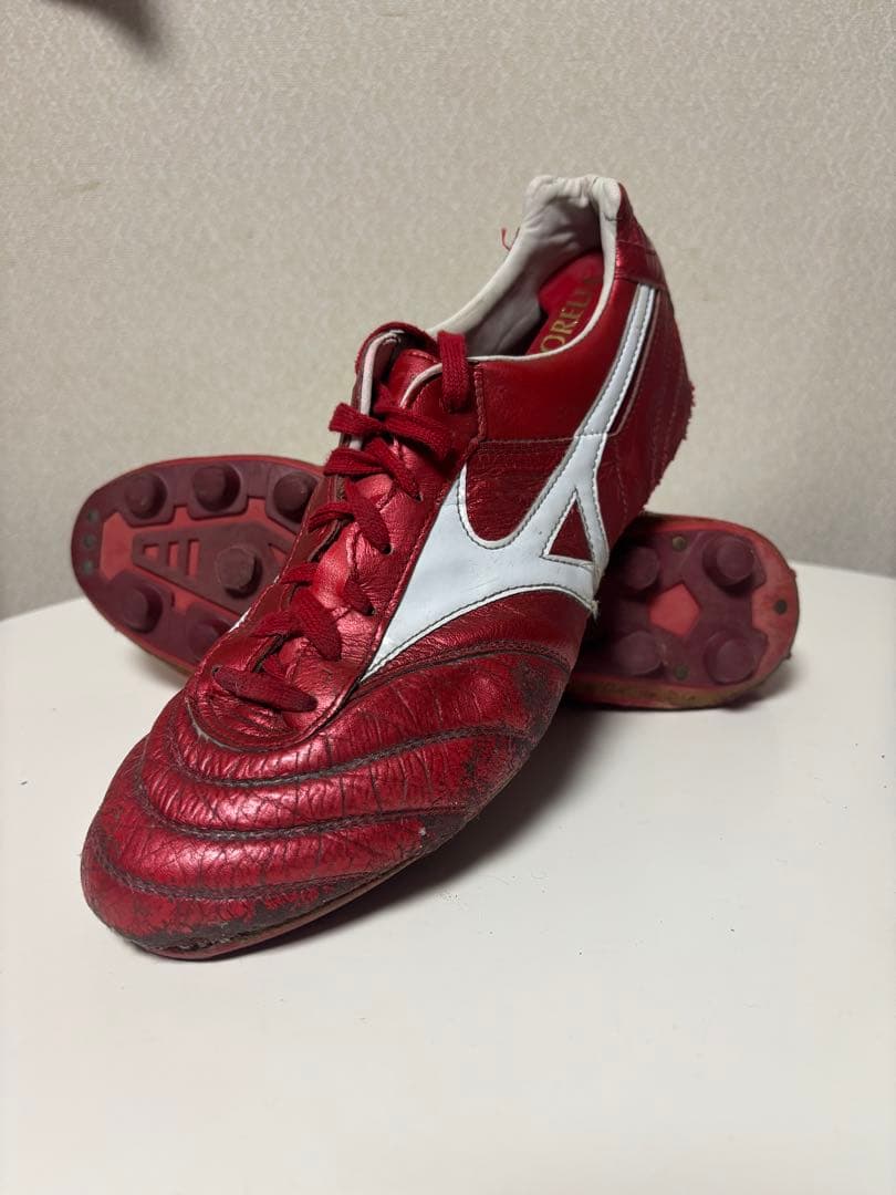 ミズノ　モレリア2 パッションレッド