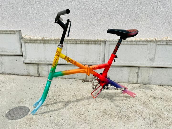 レアなミニベロ折り畳み