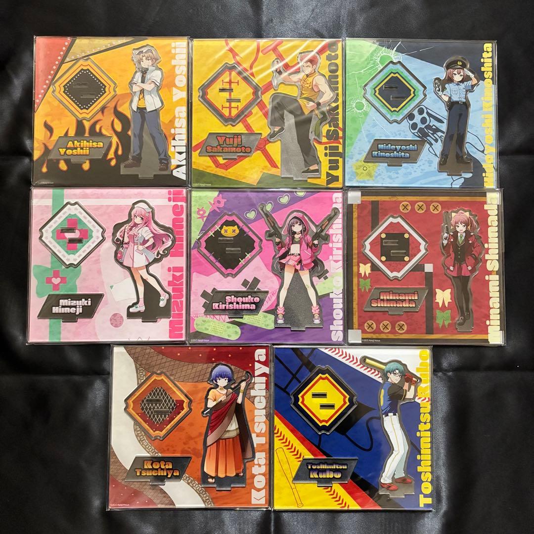 バカとテストと召喚獣 アクリルスタンド 8種 コンプ バカテス