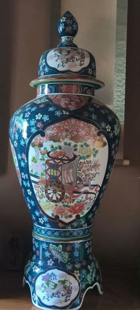 有田焼金龍窯沈香壷