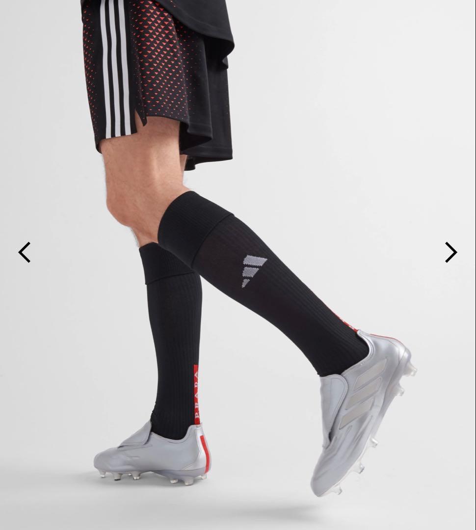 【特価】PRADA × adidas コパビジュア サッカースパイク シルバー