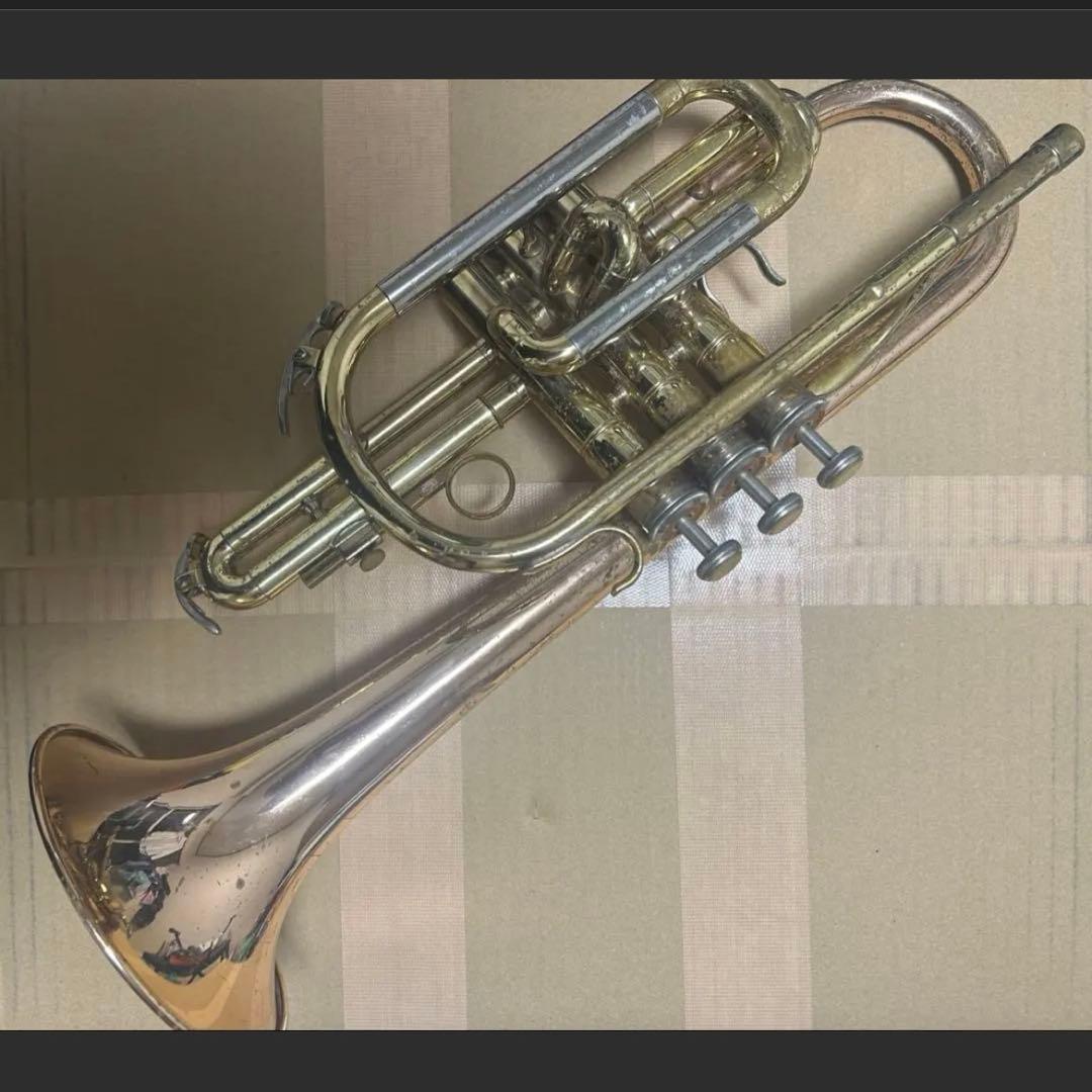 YCR 334 ロングコルネット　ピストン抜き差し管調整済