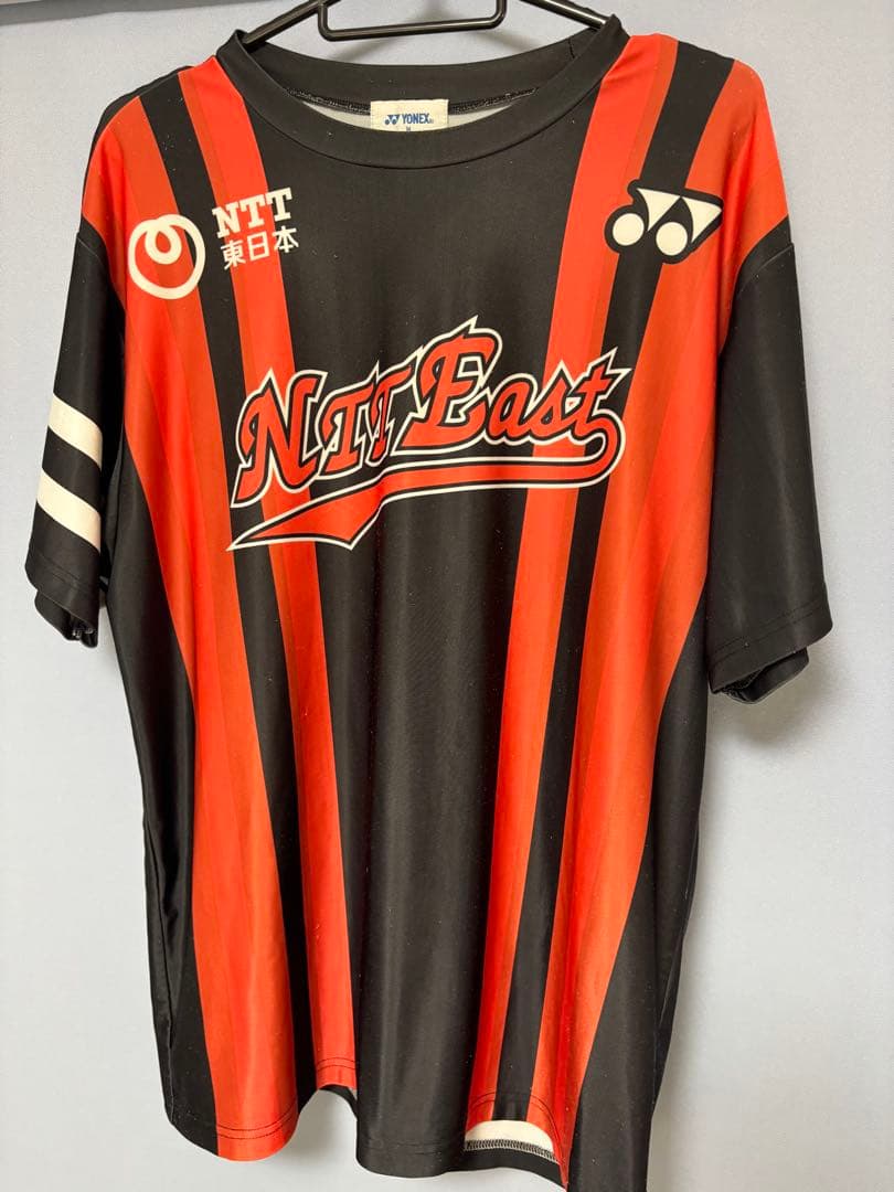 NTT東日本 バドミントン チームTシャツ
