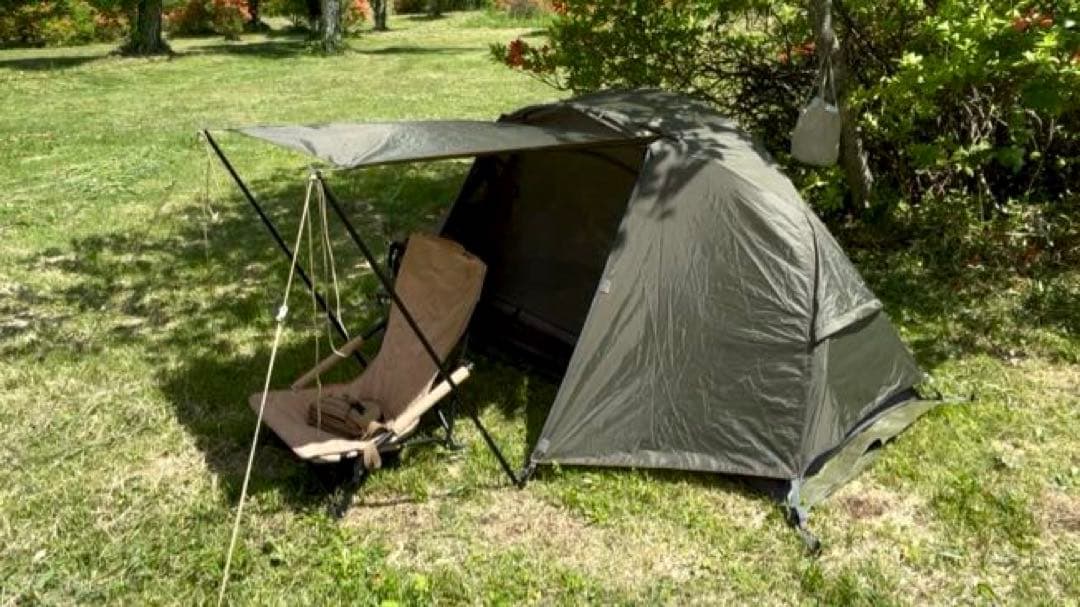 バンドック BUNDOK ソロドーム 1 オリーブ おまけ付き