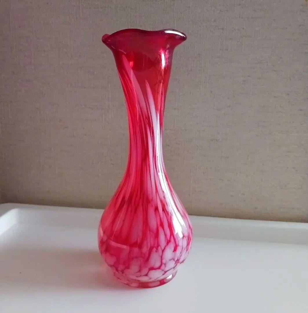 和製ガラス　一輪挿し