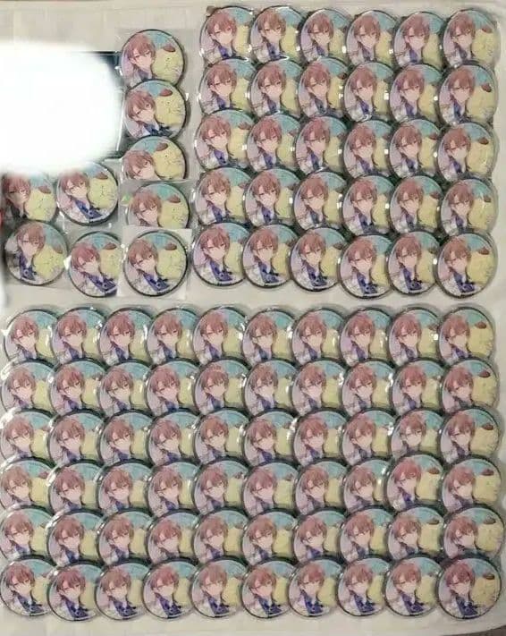 からぴち うり まとめ売り カラフルピーチ サンリオ 等身 缶バ 缶バッジ 通常
