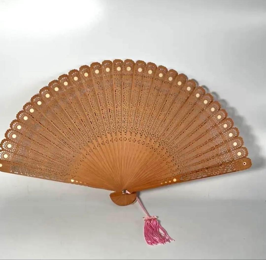 扇子　白檀扇子　和装小物　茶道