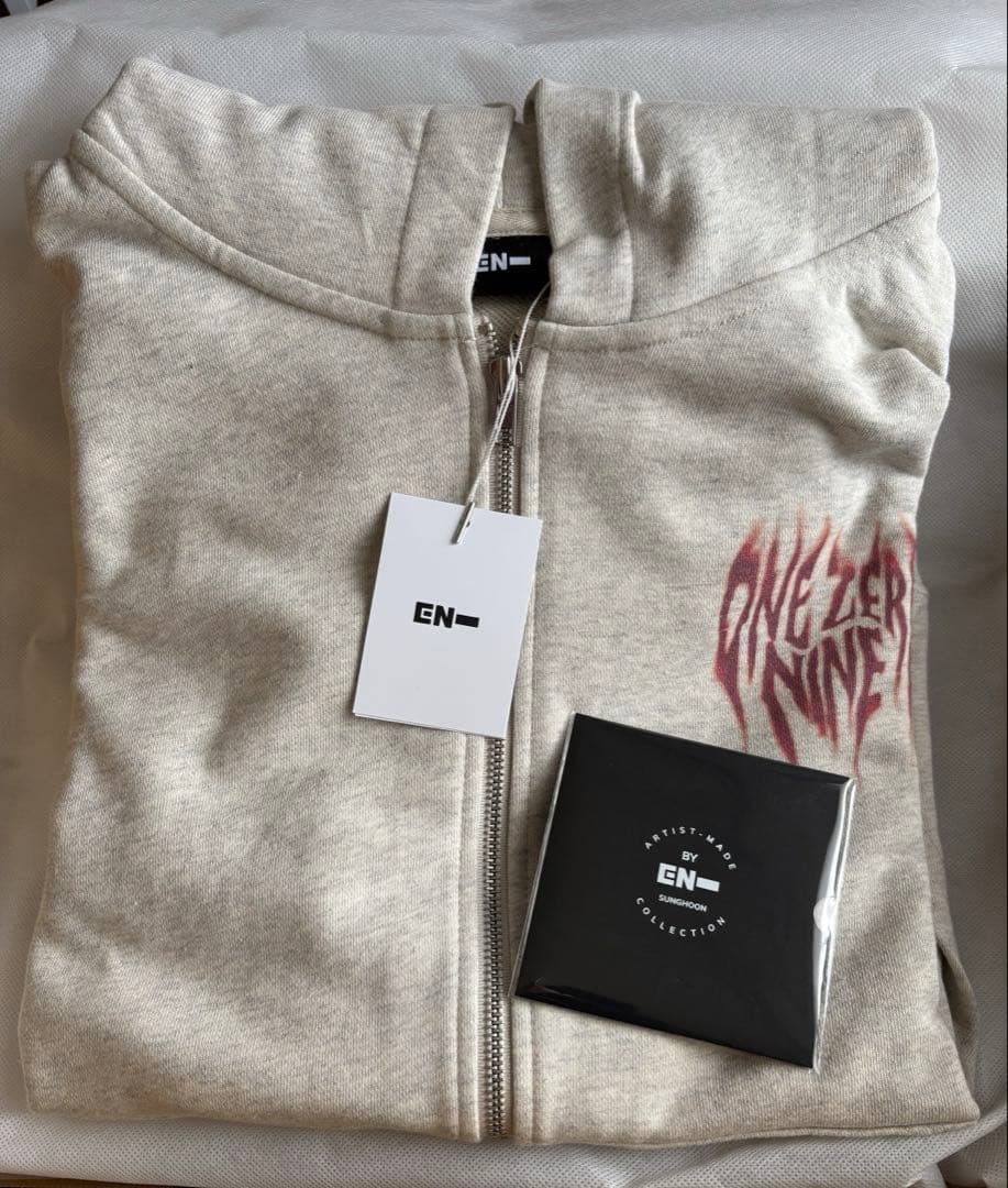 【新品未使用】エナプ ソンフン パーカー アイボリー M