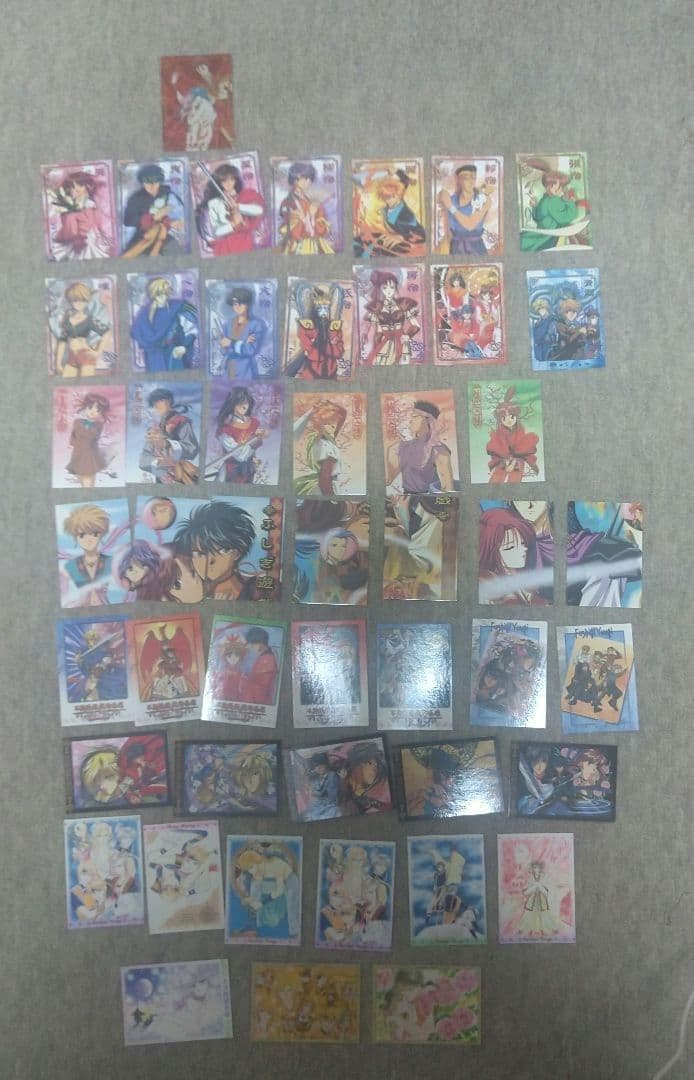 ふしぎ遊戯/渡瀬悠宇/トレーディングカード/48枚セット/レアカードあり/初版