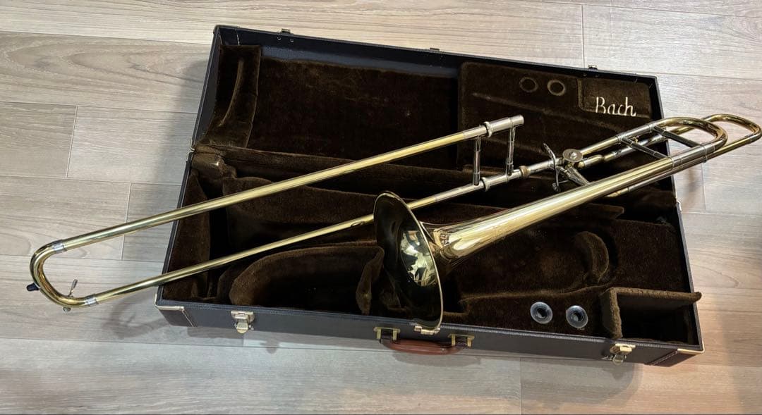 Bach 42 テナーバストロンボーン F管付 オープンラップ 要調整