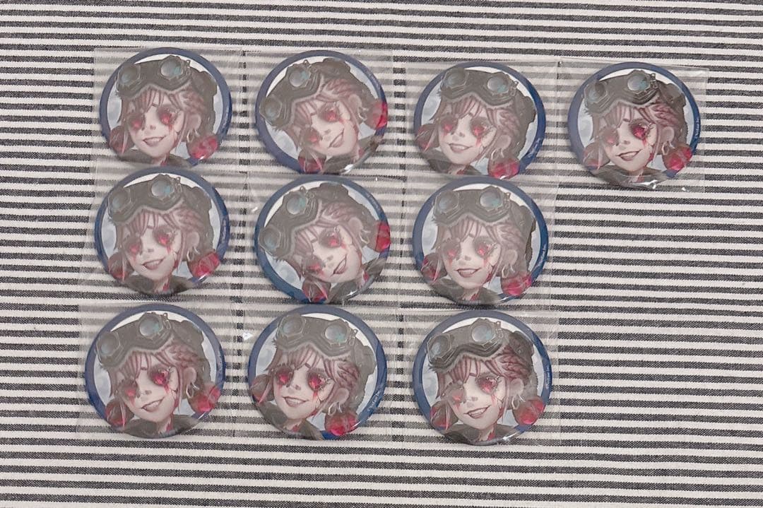 第五人格 真髄メモリアル 缶バッジ 応援団