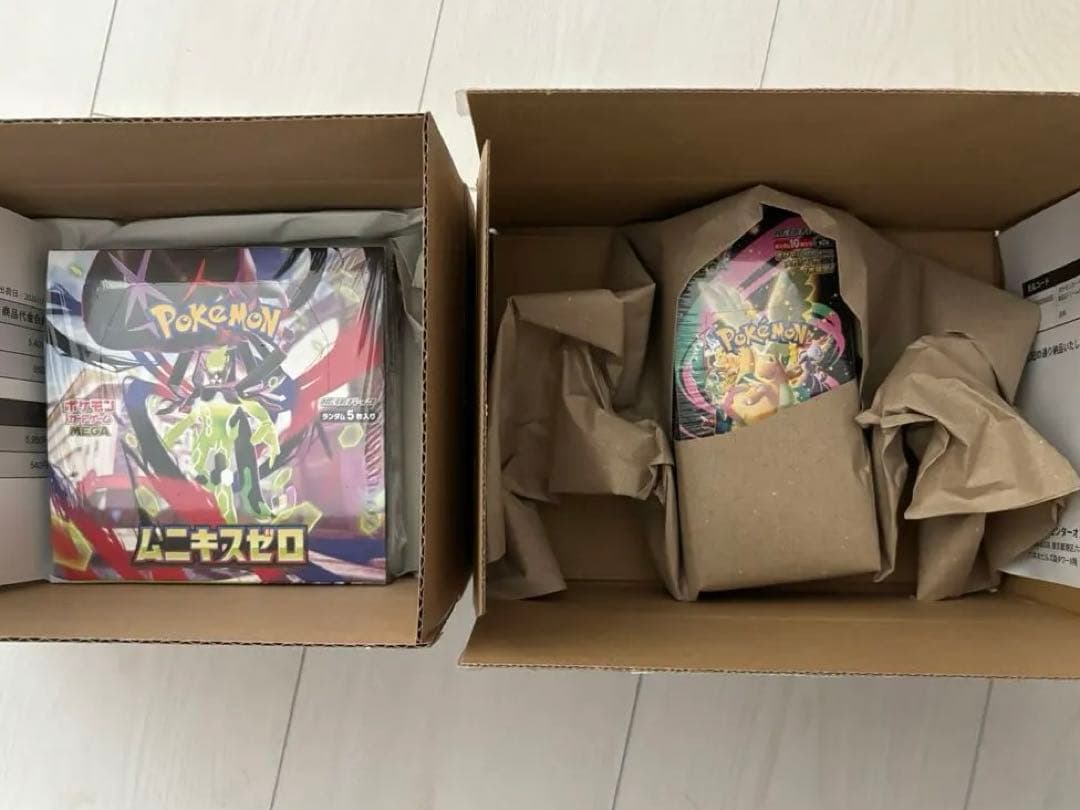 ポケセン当選品　メガドリームex BOX ムニキスゼロ　未開封 シュリンク付